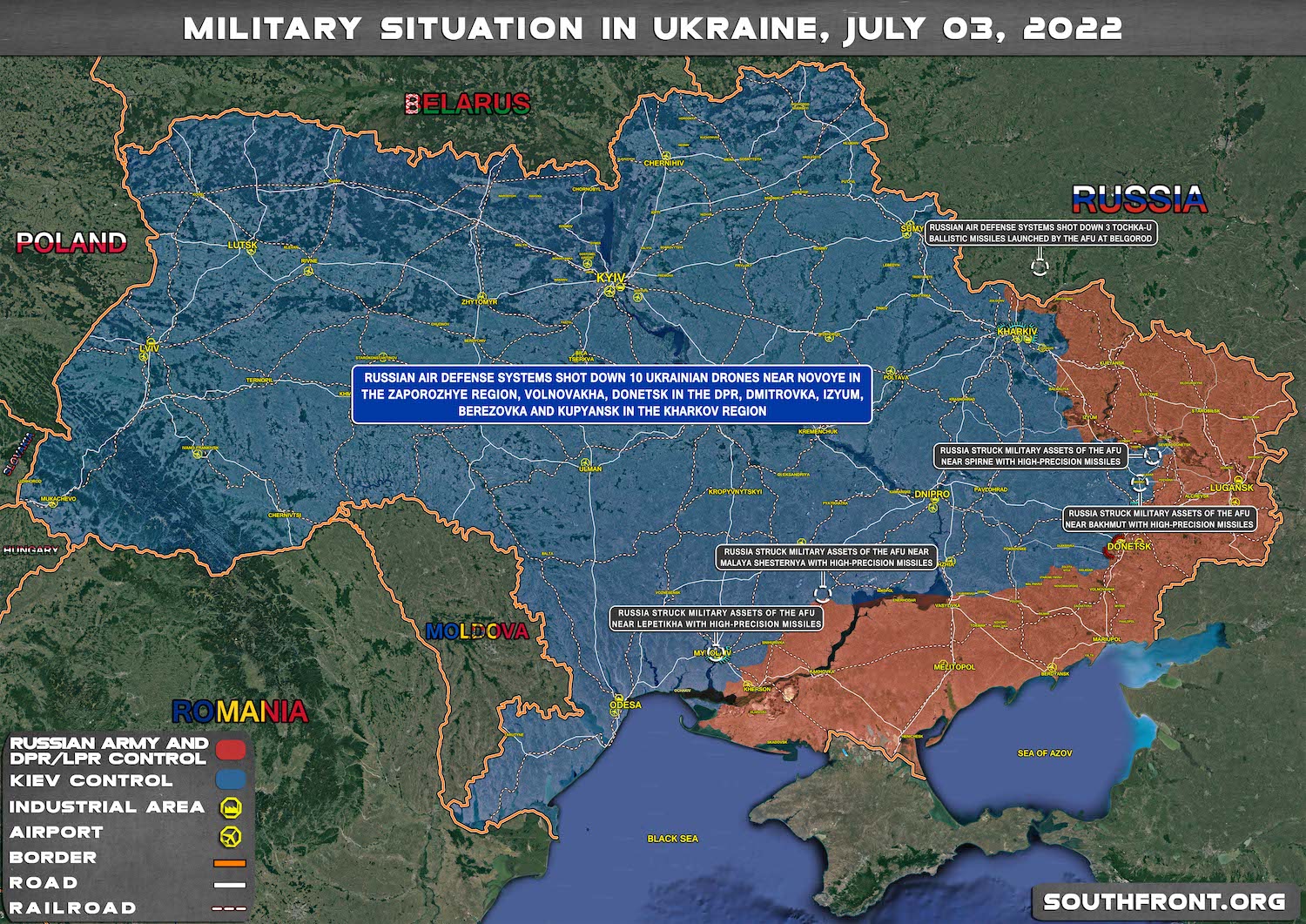 Карта боевых действий апрель 2022