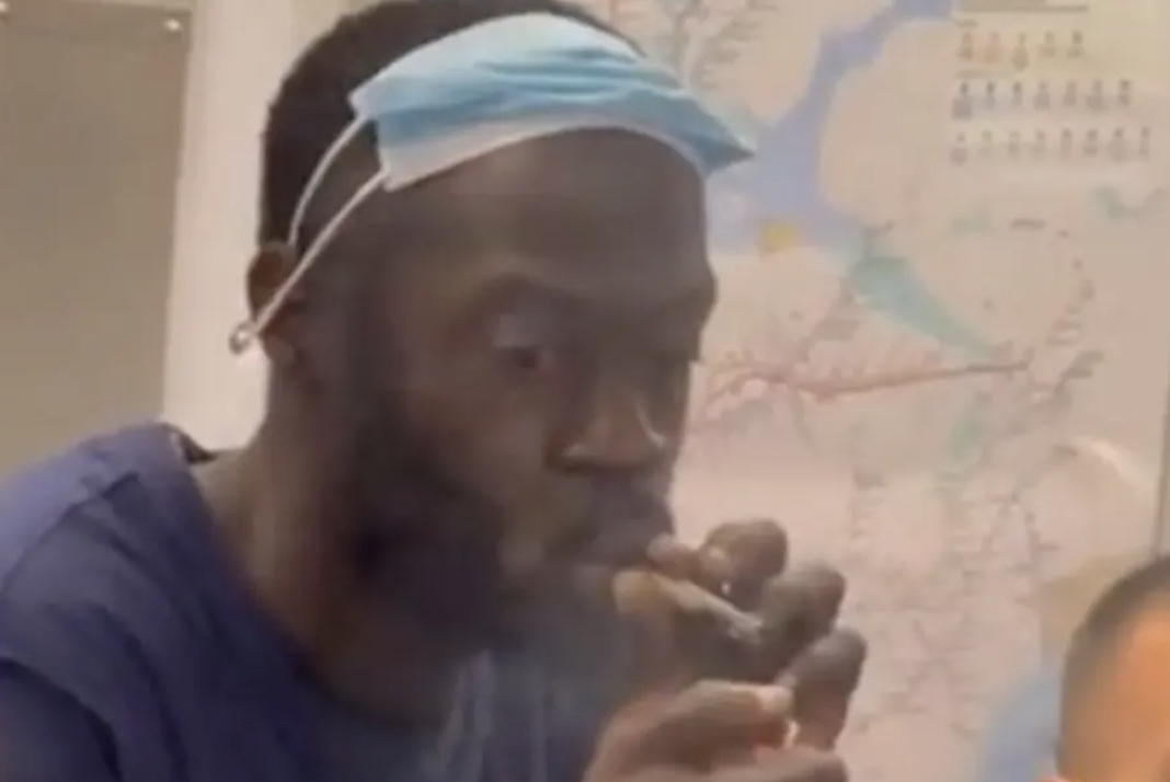 NIGGA WE OUT HERE, WE SMOKE CRACK
