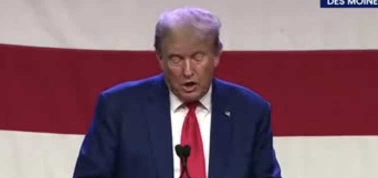 Trump Dominates Iowa Event Featuring Gaggle of Failed Retards