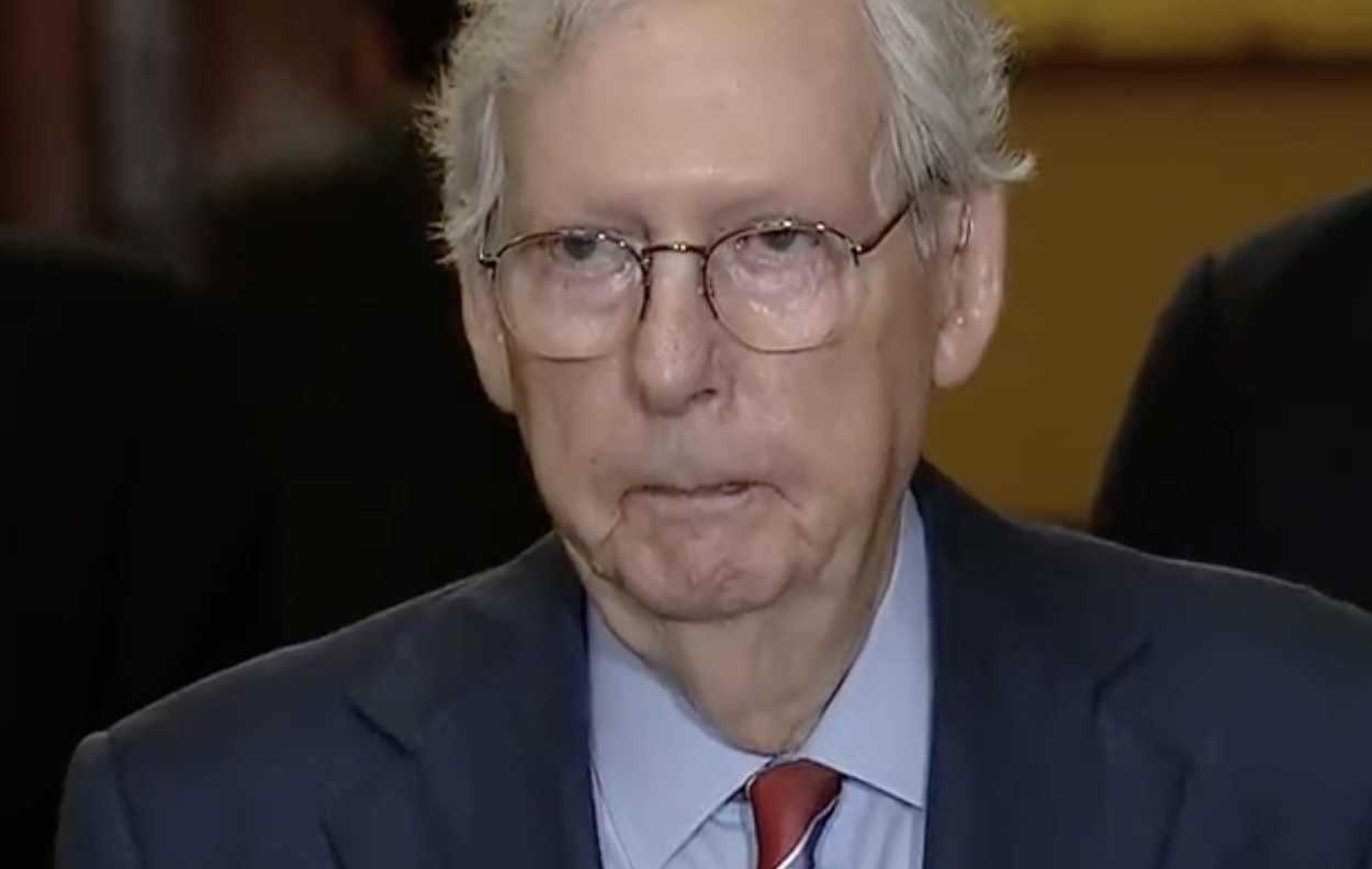 Mitch McConnell is Totally Cool After Public Freeze-Up