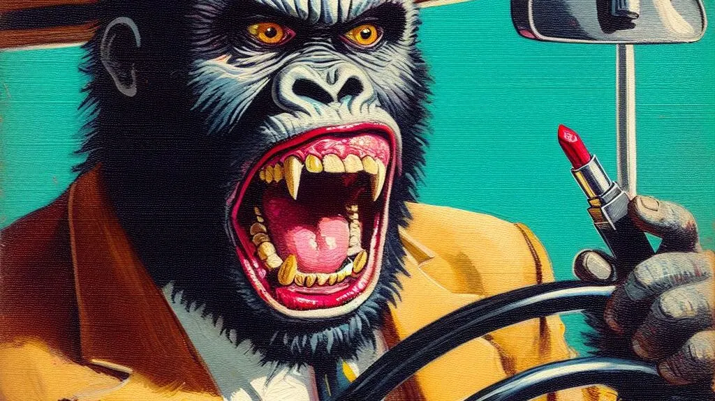 Watch: Female Brute Plows Into Policeman on Purpose