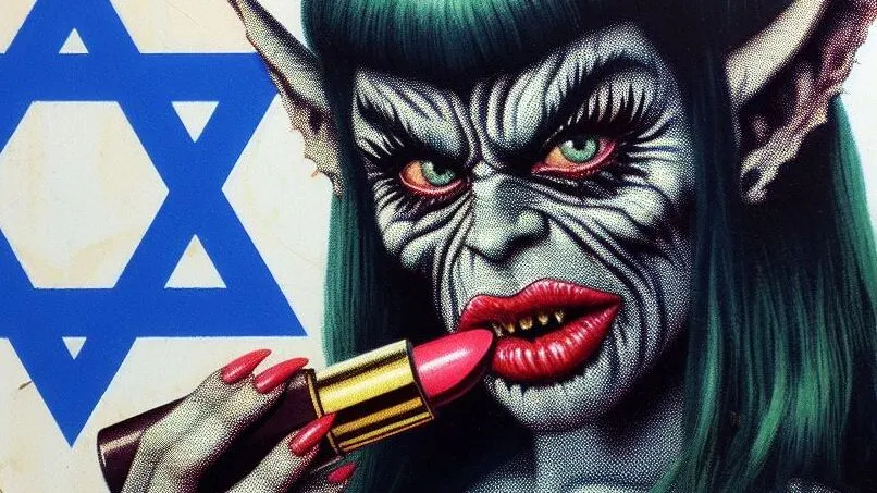 Jew Face Plastered on Rutgers University Flyers for Anti-Israel Referendum