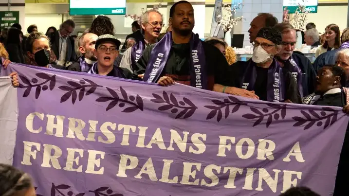 Christian Group Enters Senate Cafeteria to Demand Stop of Weapons to Israel, All Arrested