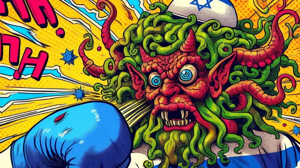 Watch: Jew Taunts Gaza Solidarity Protesters in Manhattan, Gets Punched