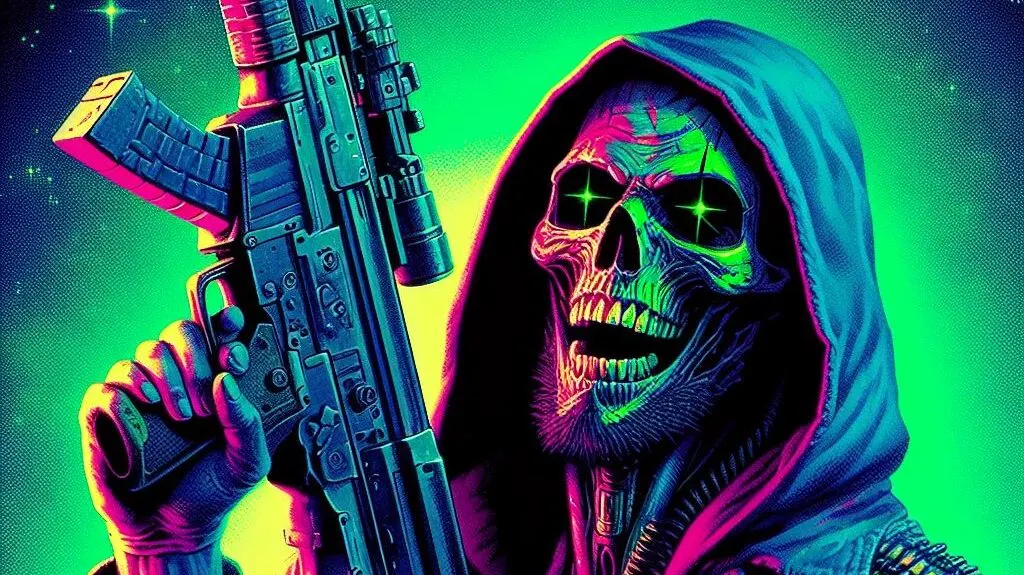 Watch: Dark Figure Unleashes Gunshot Storm with Assault Rifle on Suburban Florida Street