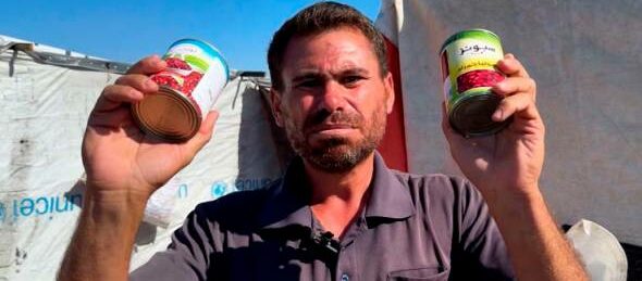 Gaza: 3-Year-Old Crushed by Airdropped Box Full of Canned Beans