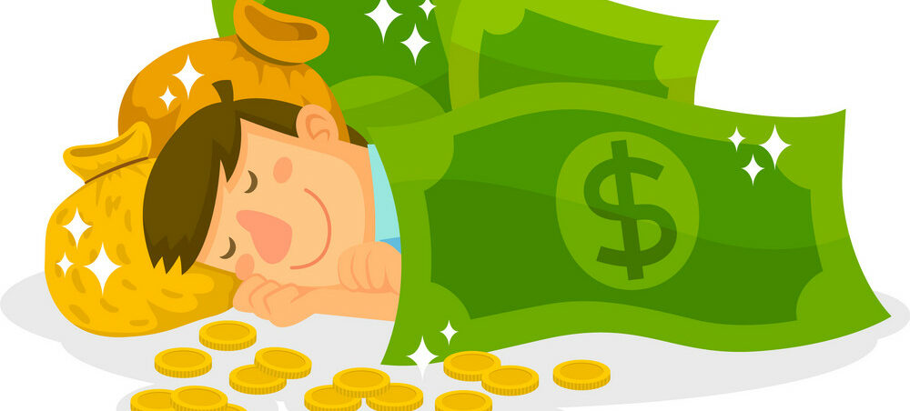 Ukraine: Corrupt Official’s Son Shown Lying in Bed with Piles of Money